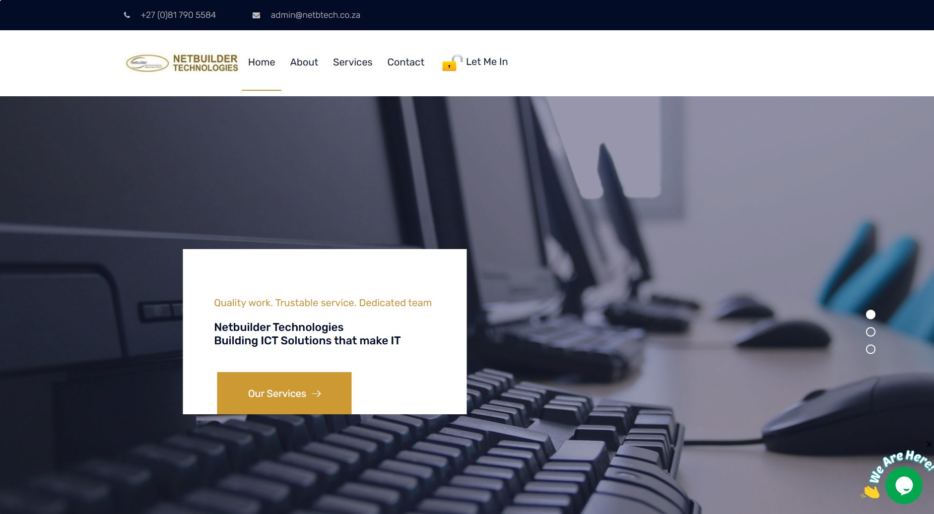 NetB Tech Homepage