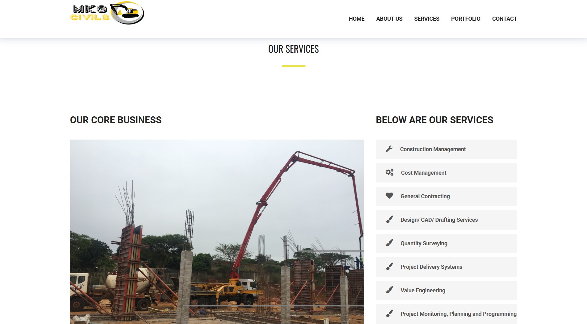 MKG Civils Projects Gallery